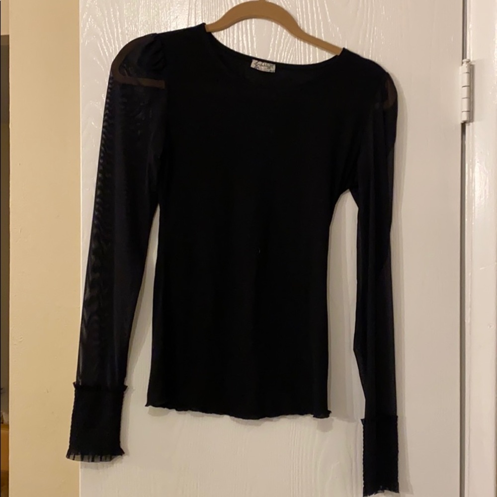Black free people top size small